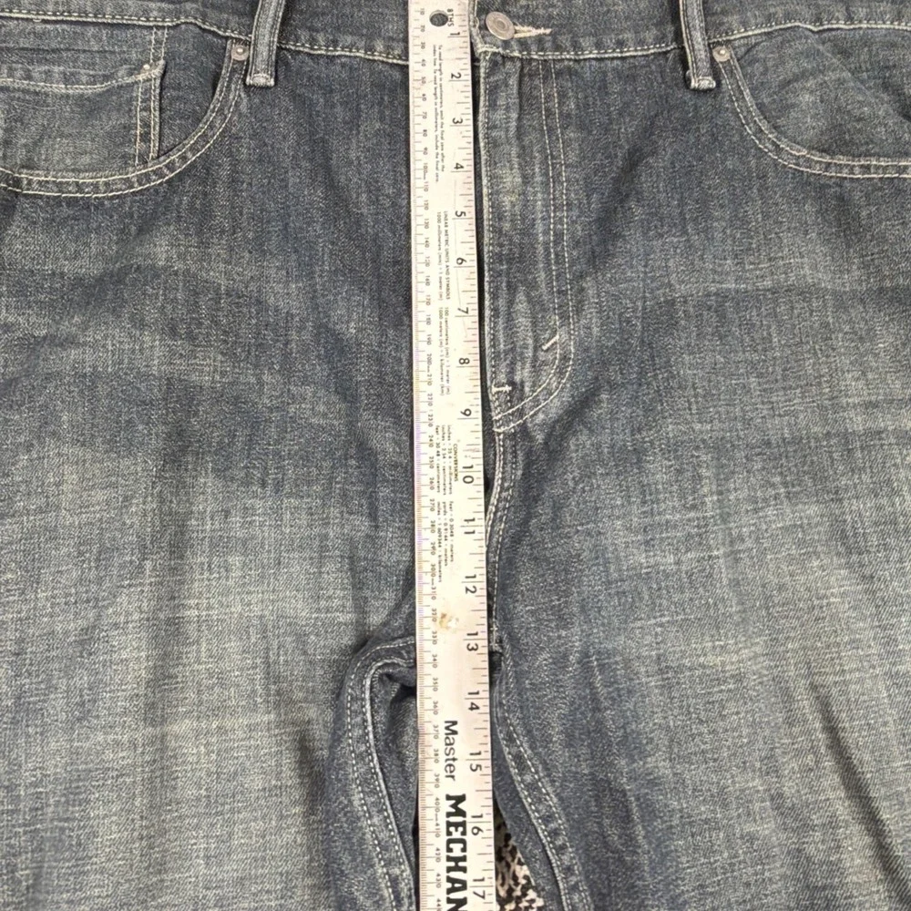 Levis 569 Straight Blue Jeans Mens 40 X‎ 30 (FITS 41 X 29) Cotton Denim Baggy
